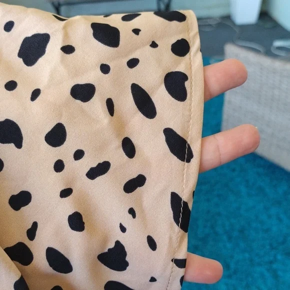 SHEIN Tan and Black One Strap Dress - Picture 13 of 14